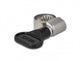 DeLOCK 19403 slangeklemme Sort, Metallic Skrue (Worm Gear) klemme