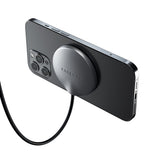 Satechi ST-UCQIMCM oplader til mobil enhed Mobiltelefon Grå, Hvid USB Trådløs opladning Indendørs