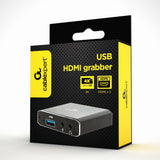 Gembird UHG-4K2-01 USB grafisk adapter Sort