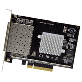 StarTech.com PEX10GSFP4I netværkskort Intern Fiber 20000 Mbit/s