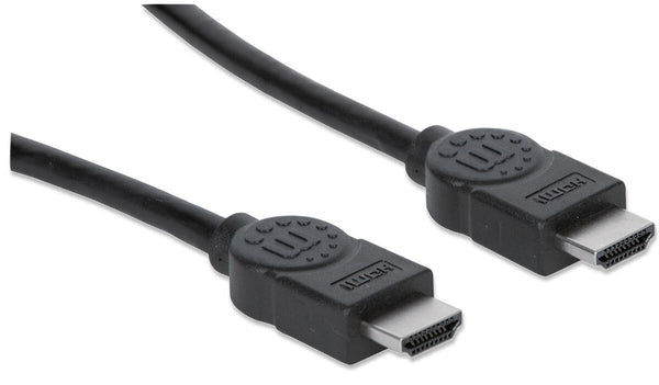 Manhattan 323192 HDMI-kabel 1 m HDMI Type A (Standard) Sort