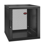 APC NetShelter WX 12U Single Hinged Wall-mount Enclosure 600mm Deep Vægmonteret stativ Sort