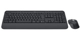 Logitech 920-010994 tastatur Mus inkluderet Kontor Bluetooth QWERTZ Tysk Grafit