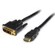 StarTech.com 0.5m, HDMI - DVI-D 0,5 m Sort