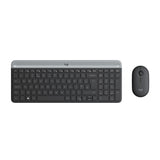 Logitech 920-009194 tastatur Mus inkluderet Universel RF trådløst AZERTY Belgisk Grafit
