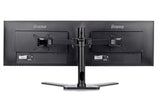 iiyama DS1002D-B1 skærmbeslag og -stativer 81,3 cm (32") Skrivebord Sort