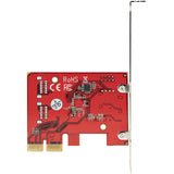 StarTech.com 4P6G-PCIE-SATA-CARD interface-kort/adapter Intern