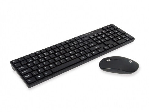 Conceptronic Orazio tastatur Mus inkluderet Hjem RF trådløst QWERTY Portugisisk Sort