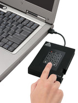 Apricorn Aegis Padlock Fortress 512 GB USB 3.2 Gen 1 (3.1 Gen 1) Sort