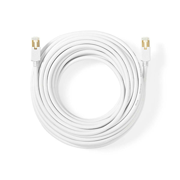 Nedis CCBW85210WT100 netværkskabel Hvid 10 m Cat6 F/UTP (FTP)