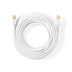 Nedis CCBW85210WT100 netværkskabel Hvid 10 m Cat6 F/UTP (FTP)