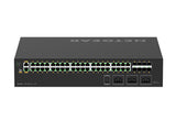 NETGEAR M4250-40G8XF-PoE++ Administreret L2/L3 Gigabit Ethernet (10/100/1000) Strøm over Ethernet (PoE) 2U Sort