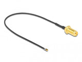 DeLOCK 12656 koaxial kabel 0,2 m RP-SMA MHF 4L LK Sort