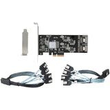 StarTech.com 8P6G-PCIE-SATA-CARD interface-kort/adapter Intern Mini-SAS