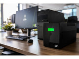 Green Cell UPS03 UPS-enhed Interaktivt indgangsstik 1,999 kVA 600 W 4 AC stikkontakt(er)