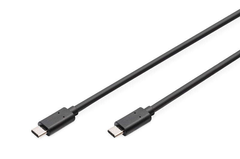 Digitus AK-300138-030-S USB-kabel USB 2.0 3 m USB C 0,48 Gbit/sek. Sort
