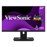 Viewsonic VG Series VG2448a computerskærm 61 cm (24") 1920 x 1080 pixel Fuld HD LED Sort