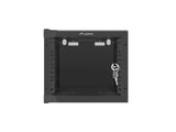 Lanberg WF10-2304-10B stativ 4U Vægmonteret stativ Sort